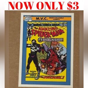 Marvel 1990 Amazing Spiderman # 129 Comics 1st Edition Movie Card